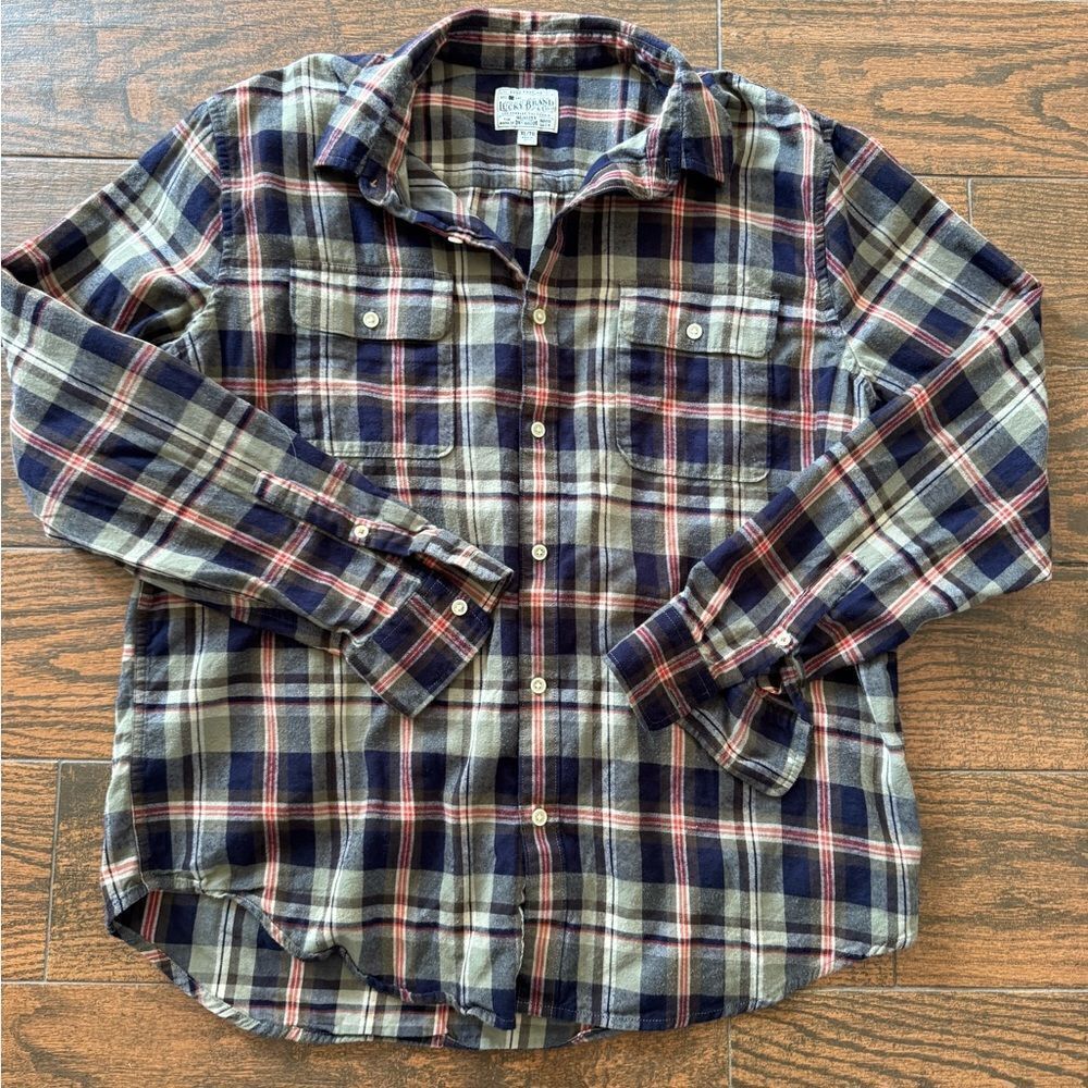 Lucky Brand flannel button down